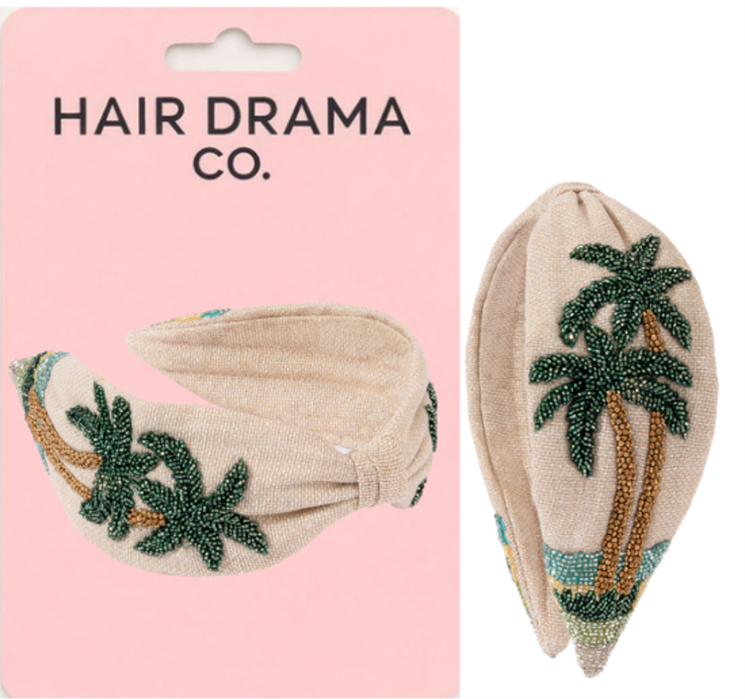 Tropical Knotted Hair Band