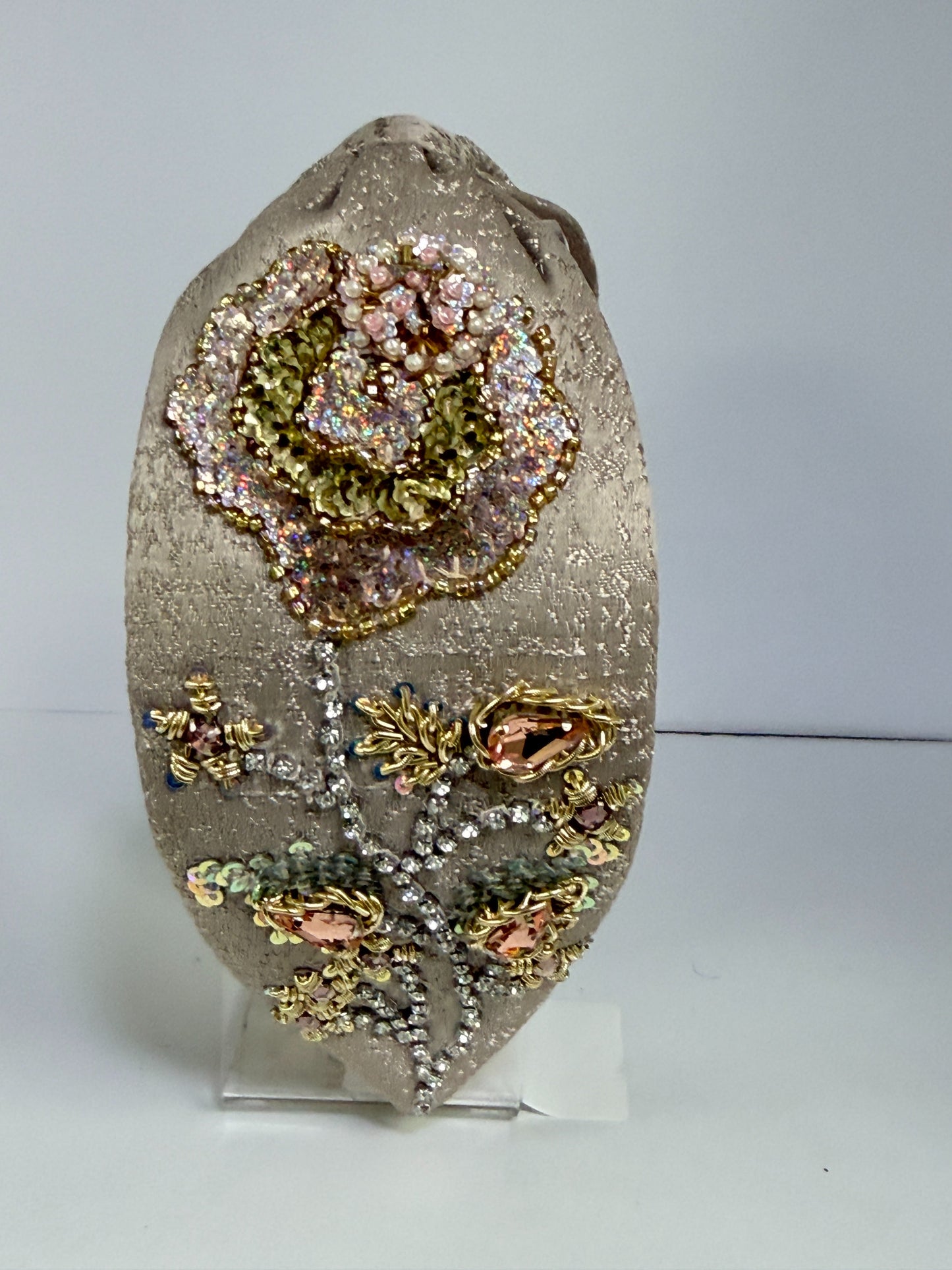 Rosette Reverie Embellished Headband