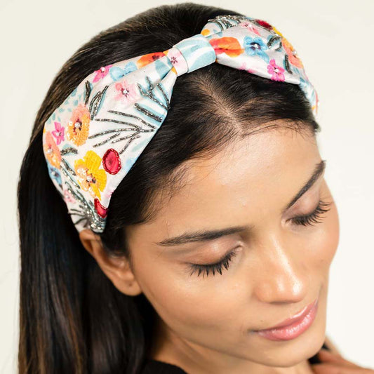 Blossom Knotted Headband