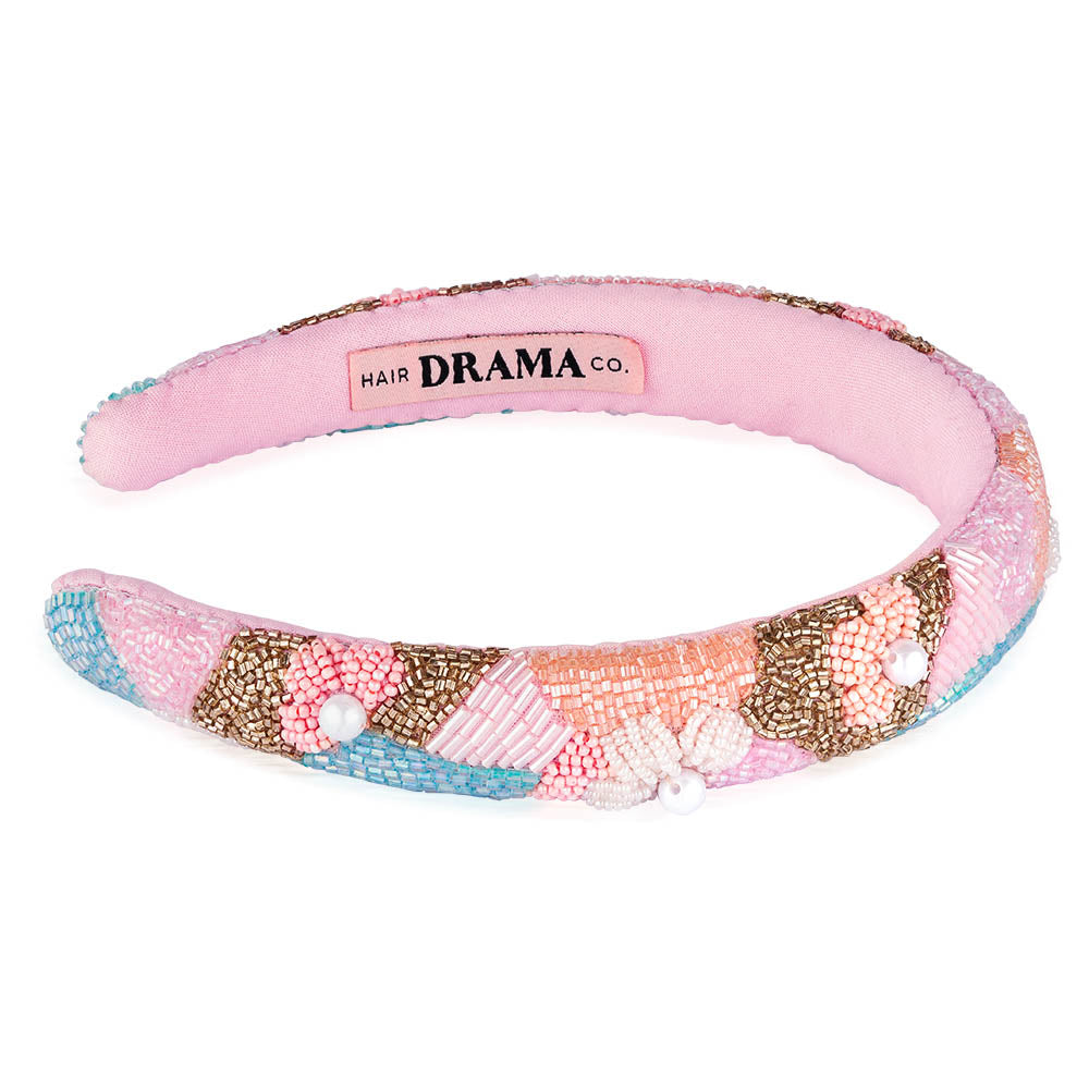 Spring Puff Hair Band