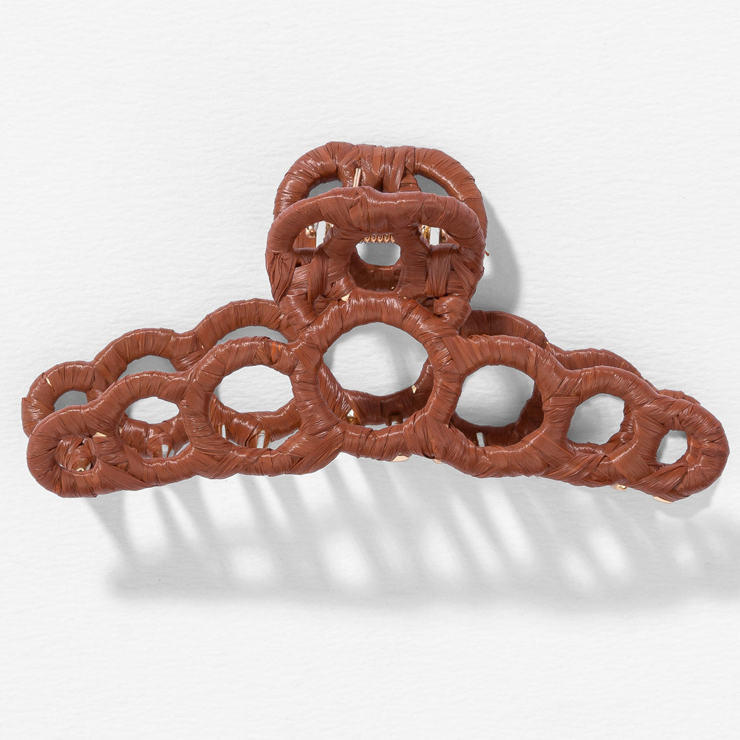 Kara Claw Clip - Brown