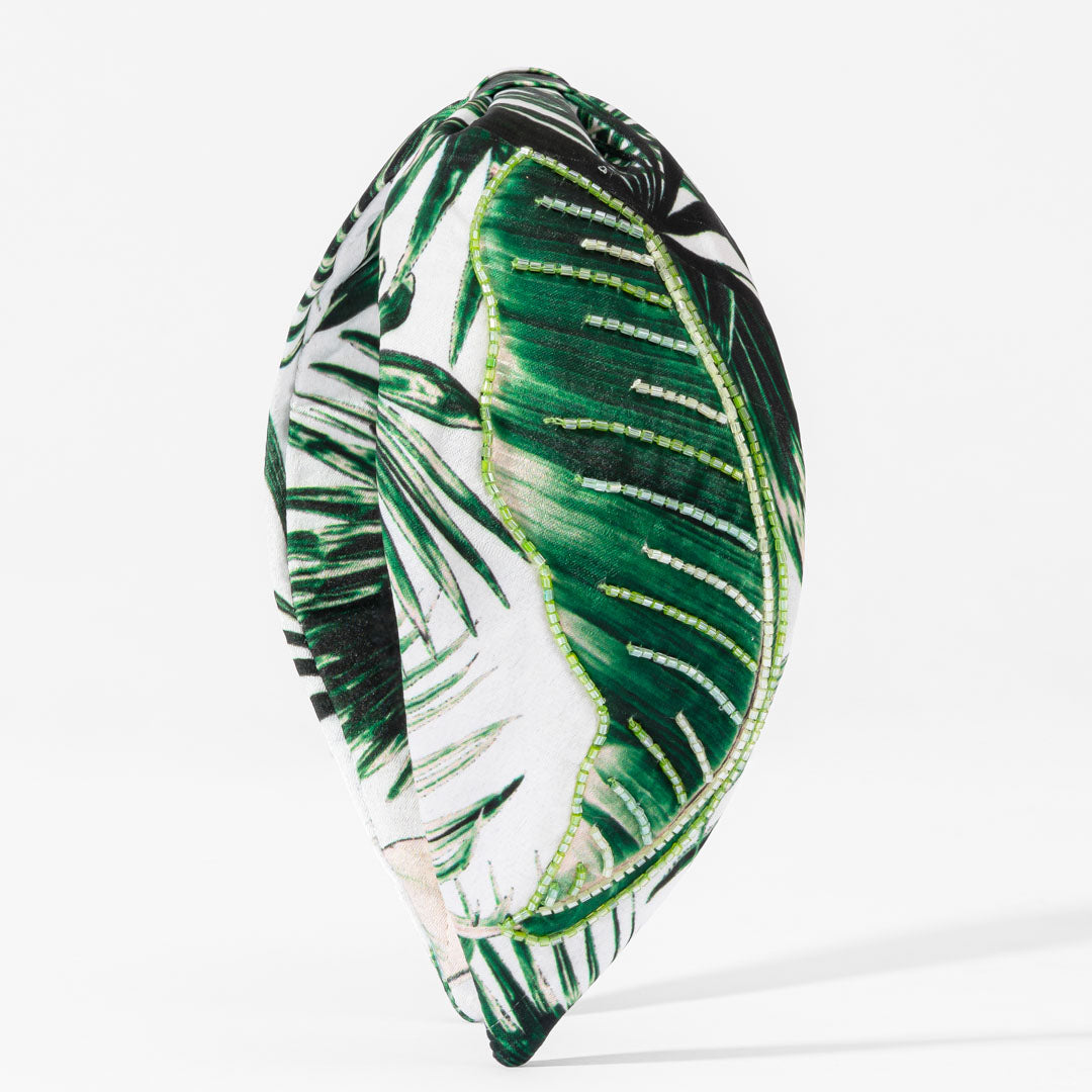 Palm Leaf Knotted Headband