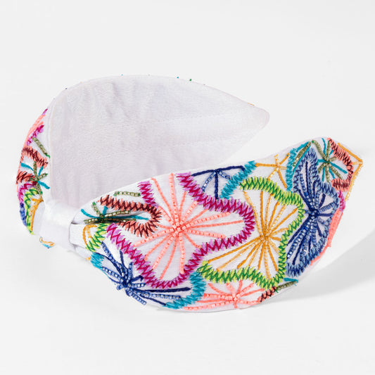 Multicolour Knotted Headband