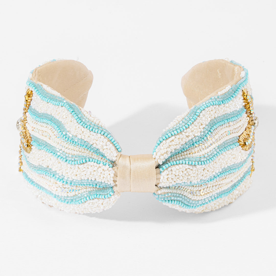 Embellished Starfish Knotted Hairband