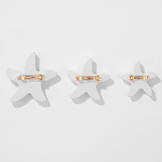 Starfish Hair Clip - Set of 2