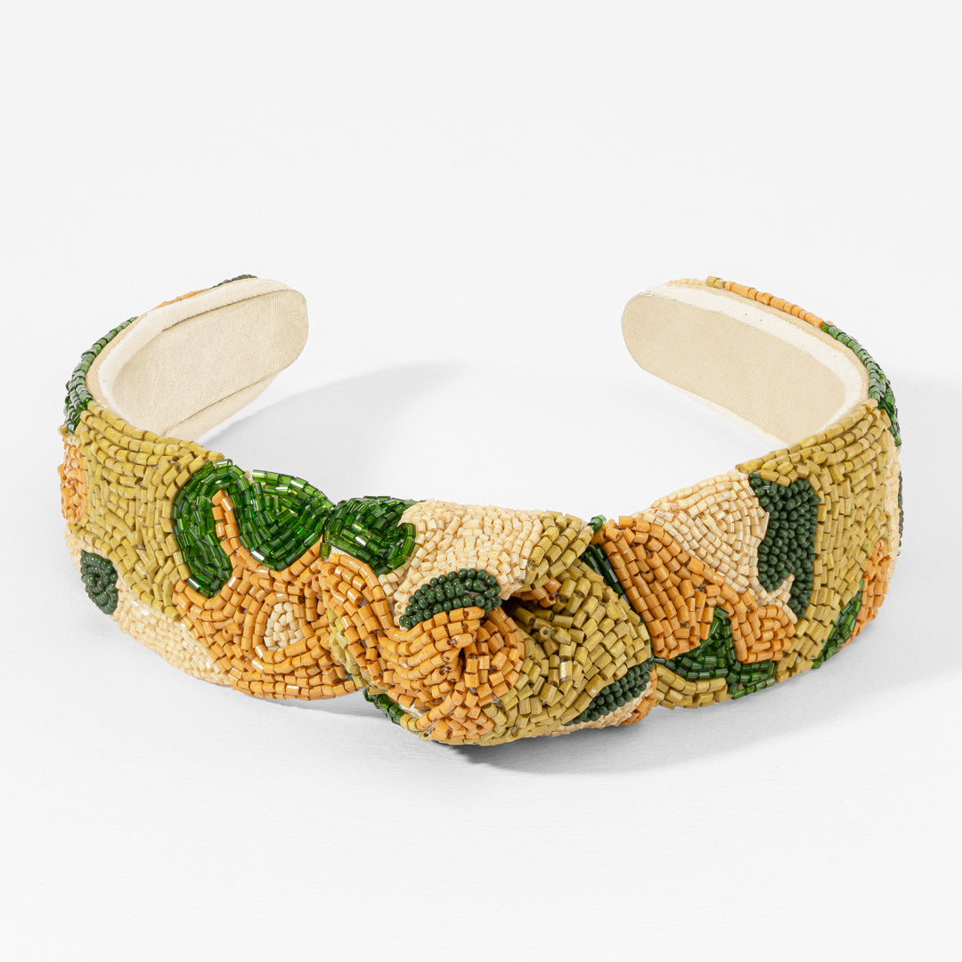 Brazil Bead Embroidery Headband