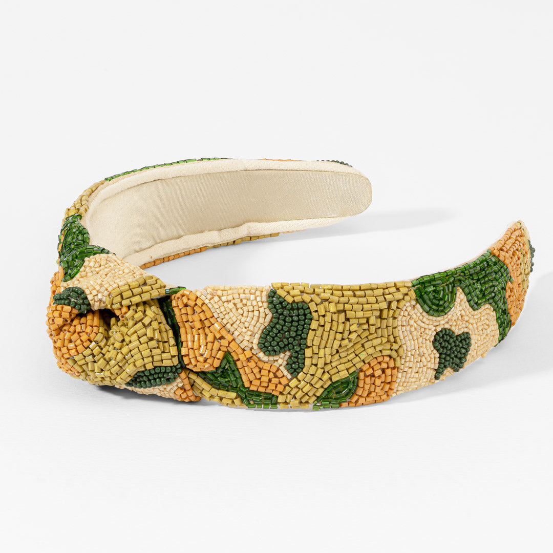 Brazil Bead Embroidery Headband