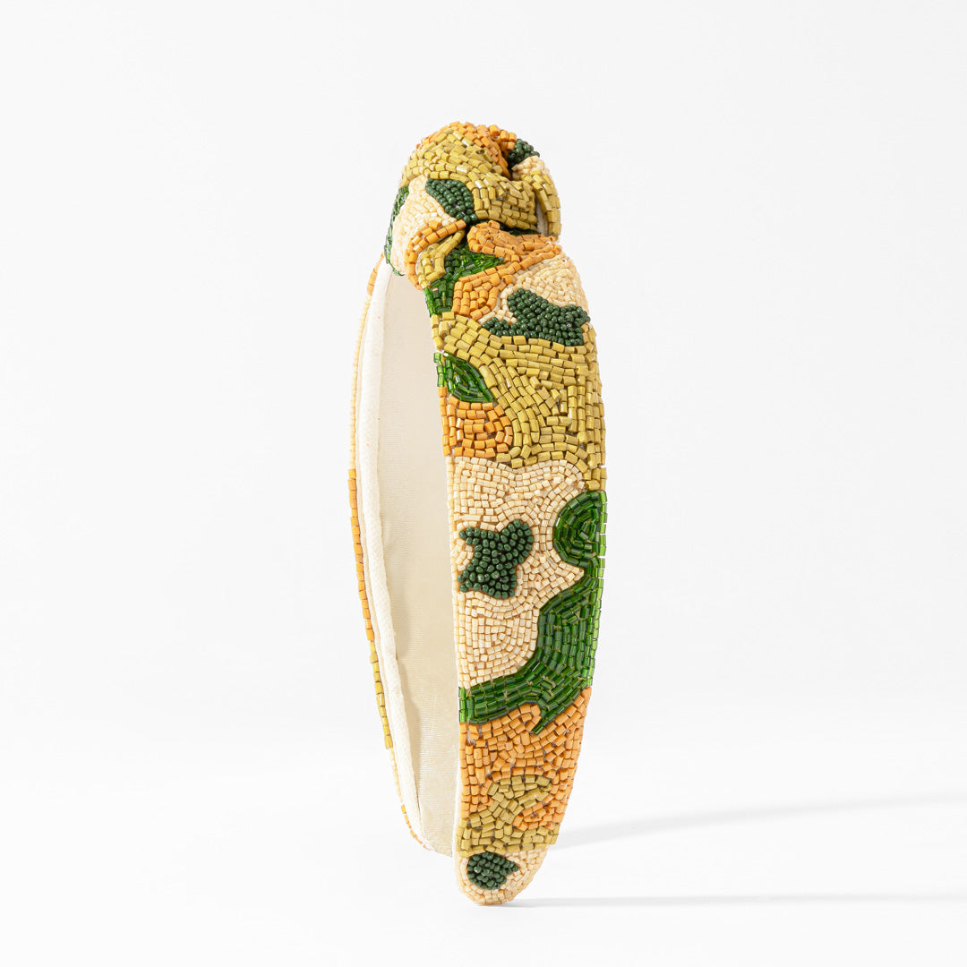 Brazil Bead Embroidery Headband