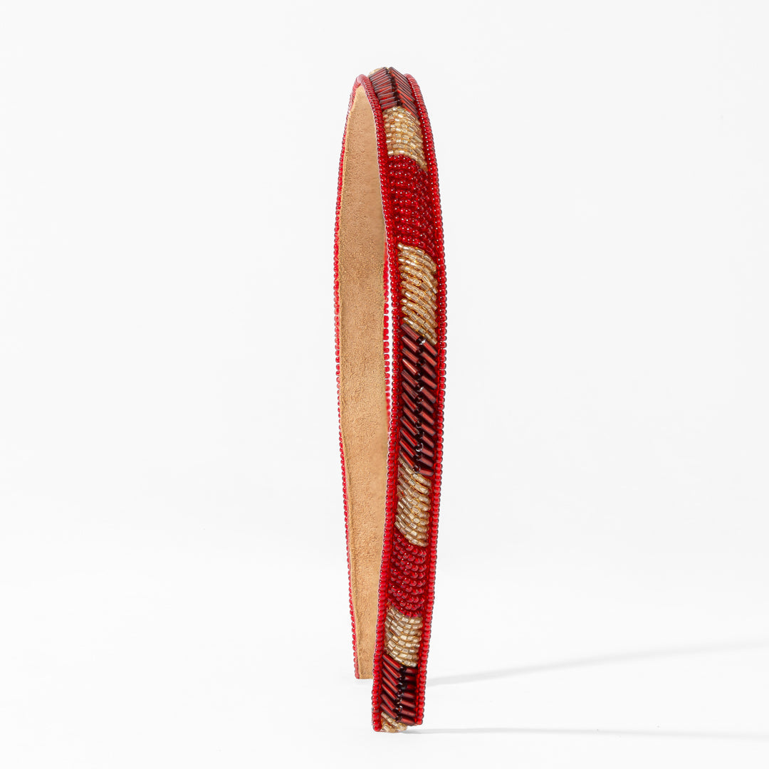 Merlot Beaded Hairband