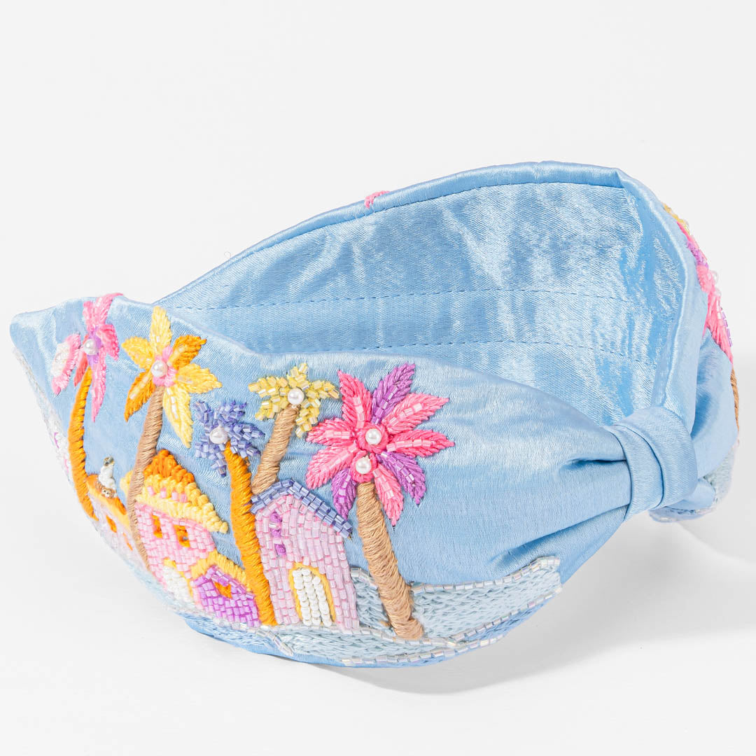 Oman Skyline Knotted Headband