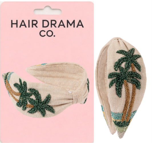 Tropical Knotted Hair Band