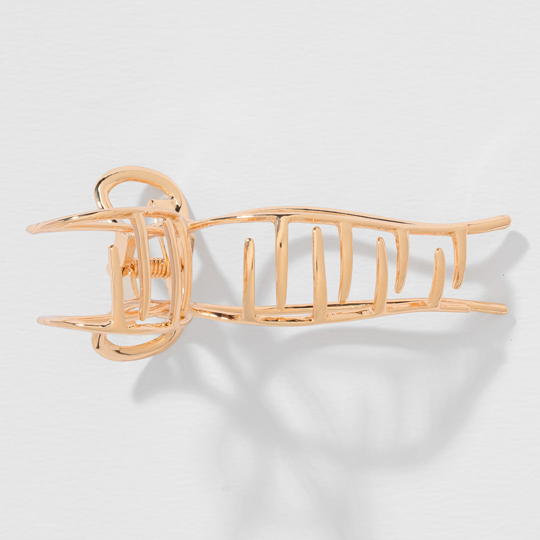 Bow-tiful Claw Clip - Gold