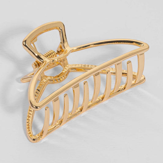 Elara Claw Clip - Gold