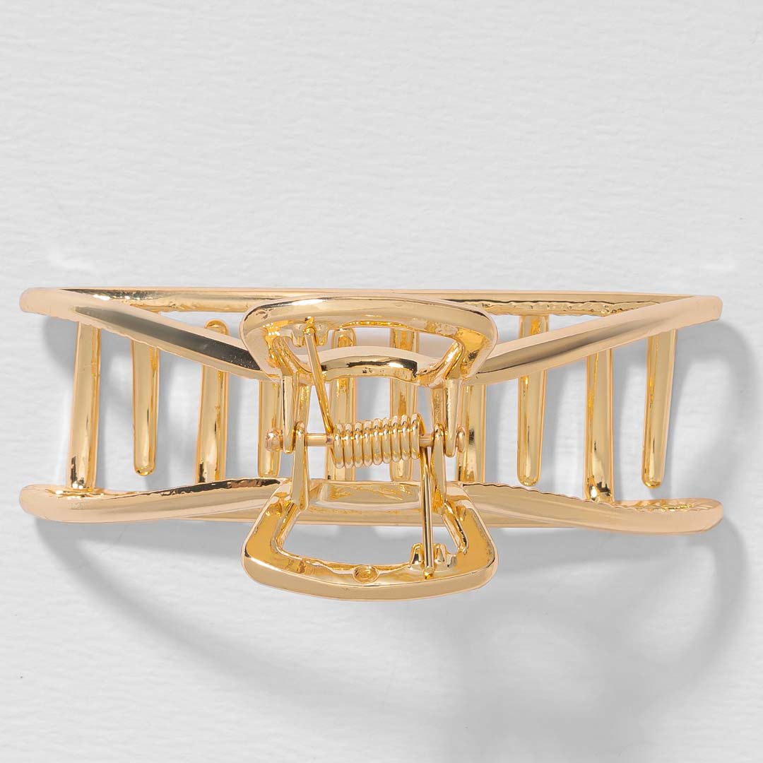 Elara Claw Clip - Gold