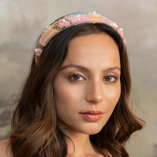 Spring Puff Hair Band