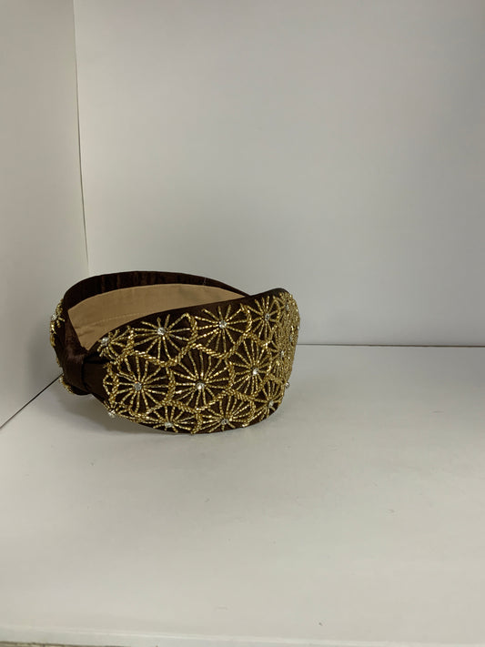Royal Medallion Knotted Headband