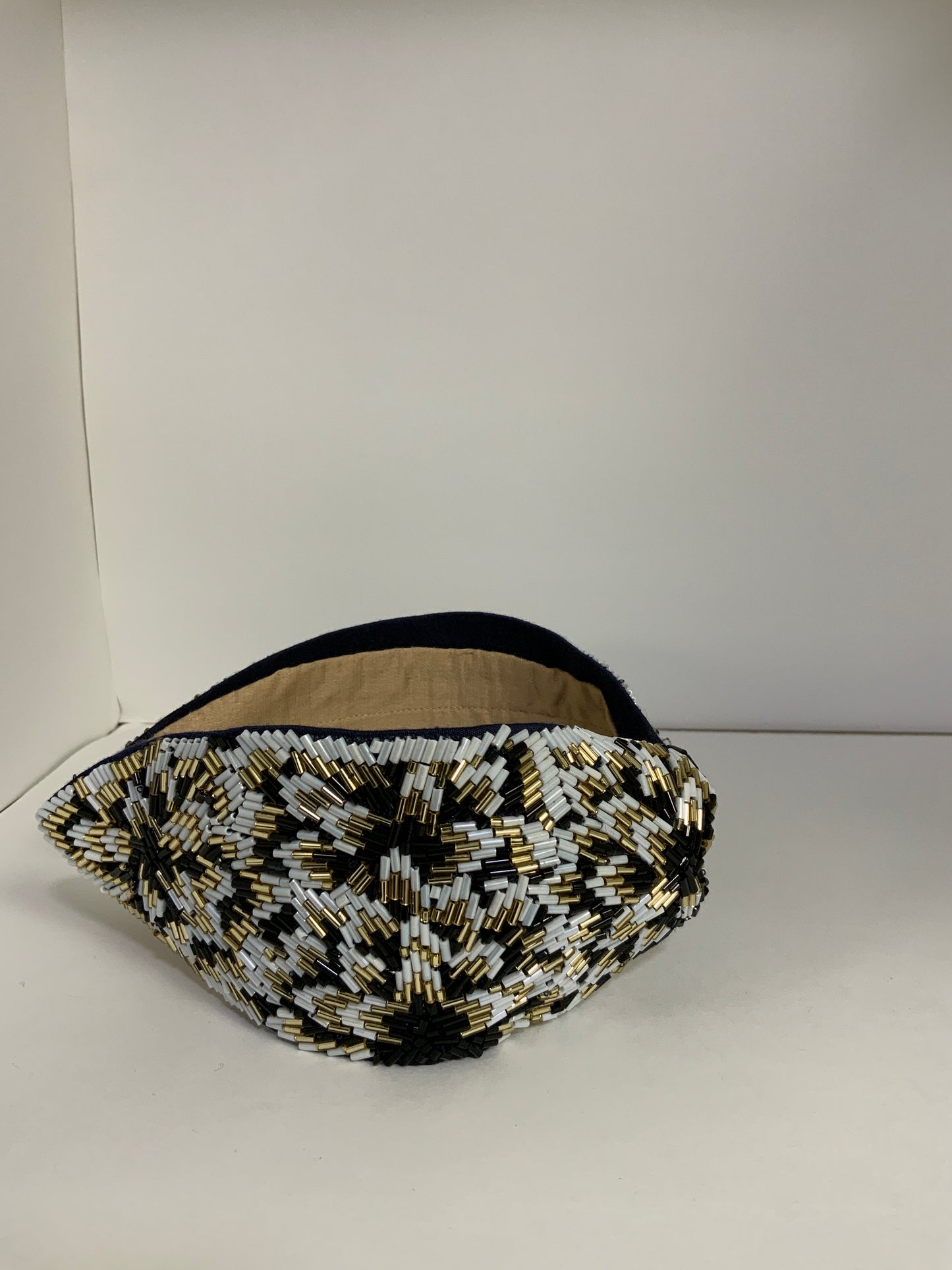 Noir Luxe Flora Knotted Headband