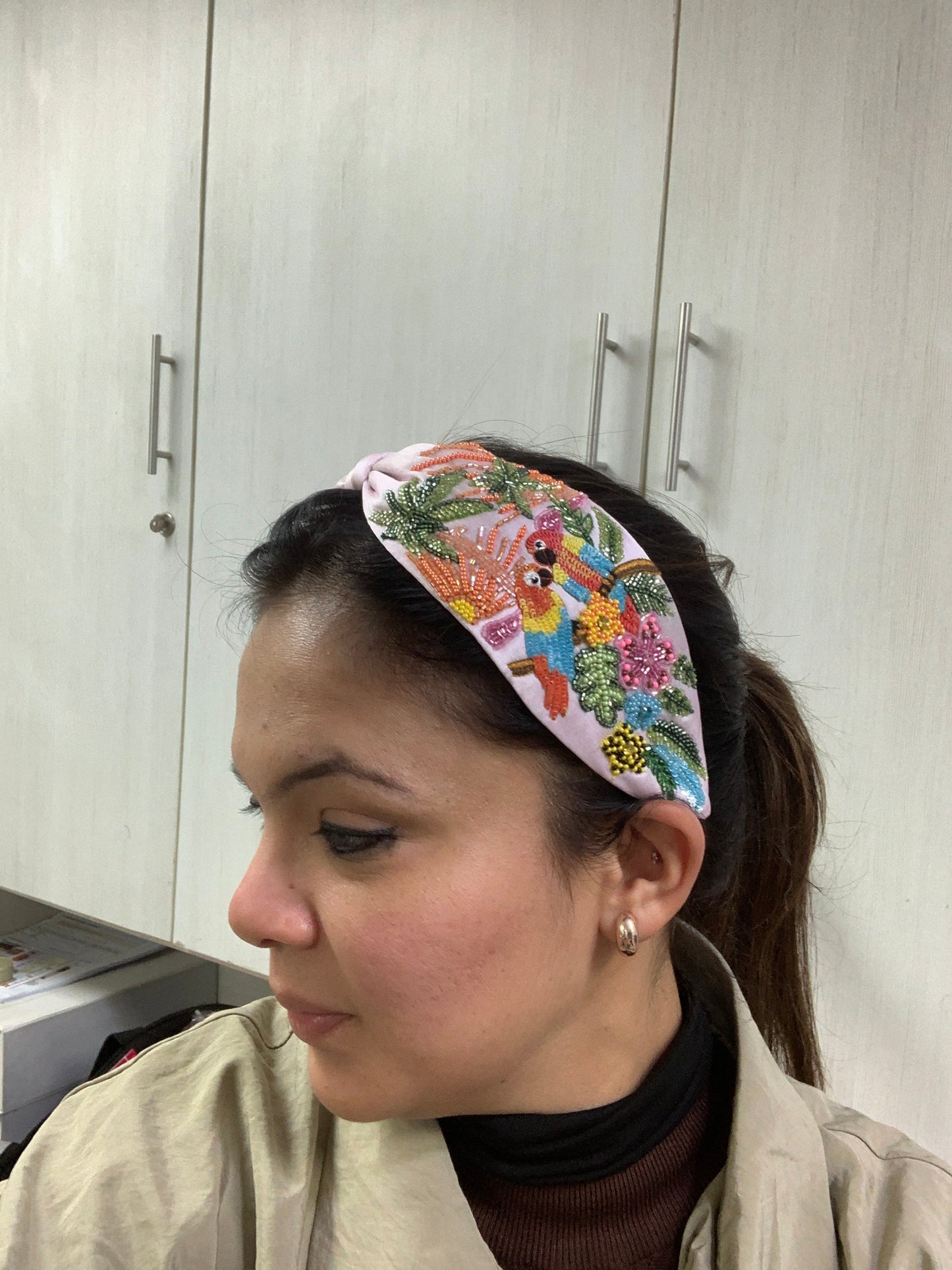 Birds of Paradise Embellished Headband