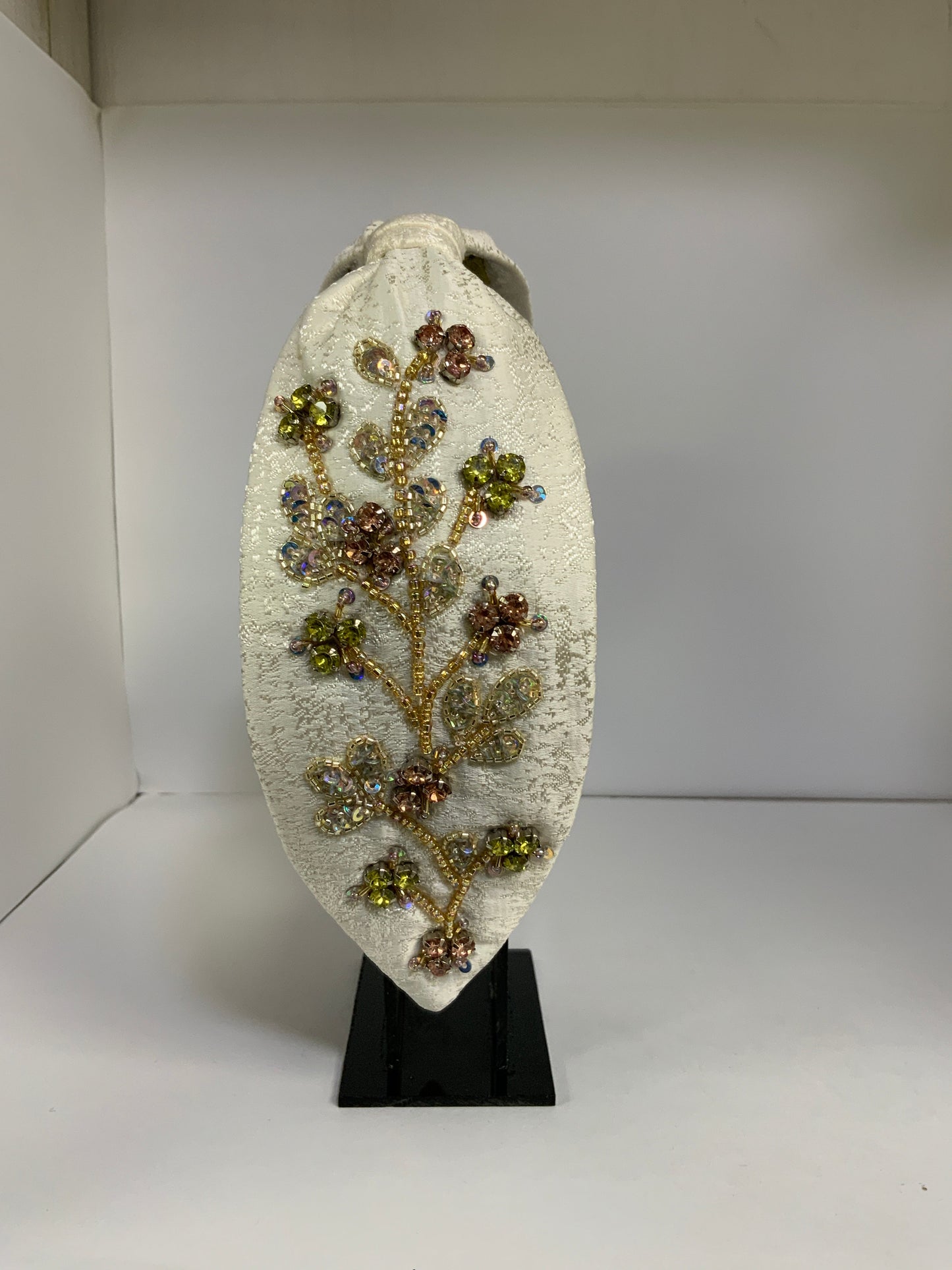 Ivory Bloom Embellished Headband