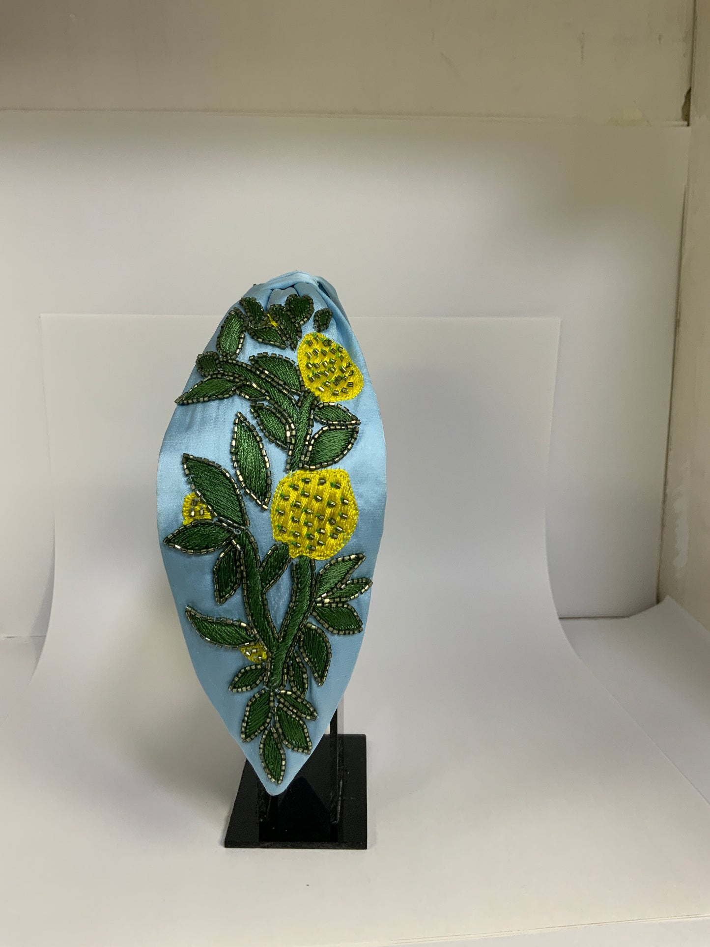 Lemon Spritz Knotted Headband