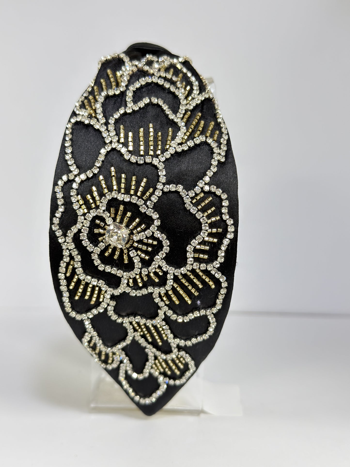 Black Dahlia Embellished Headband