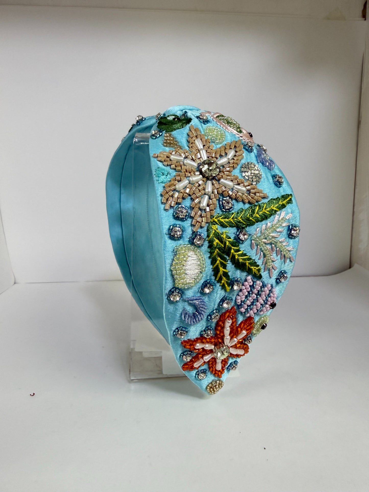 Dreaming in Blue Embellished Headband