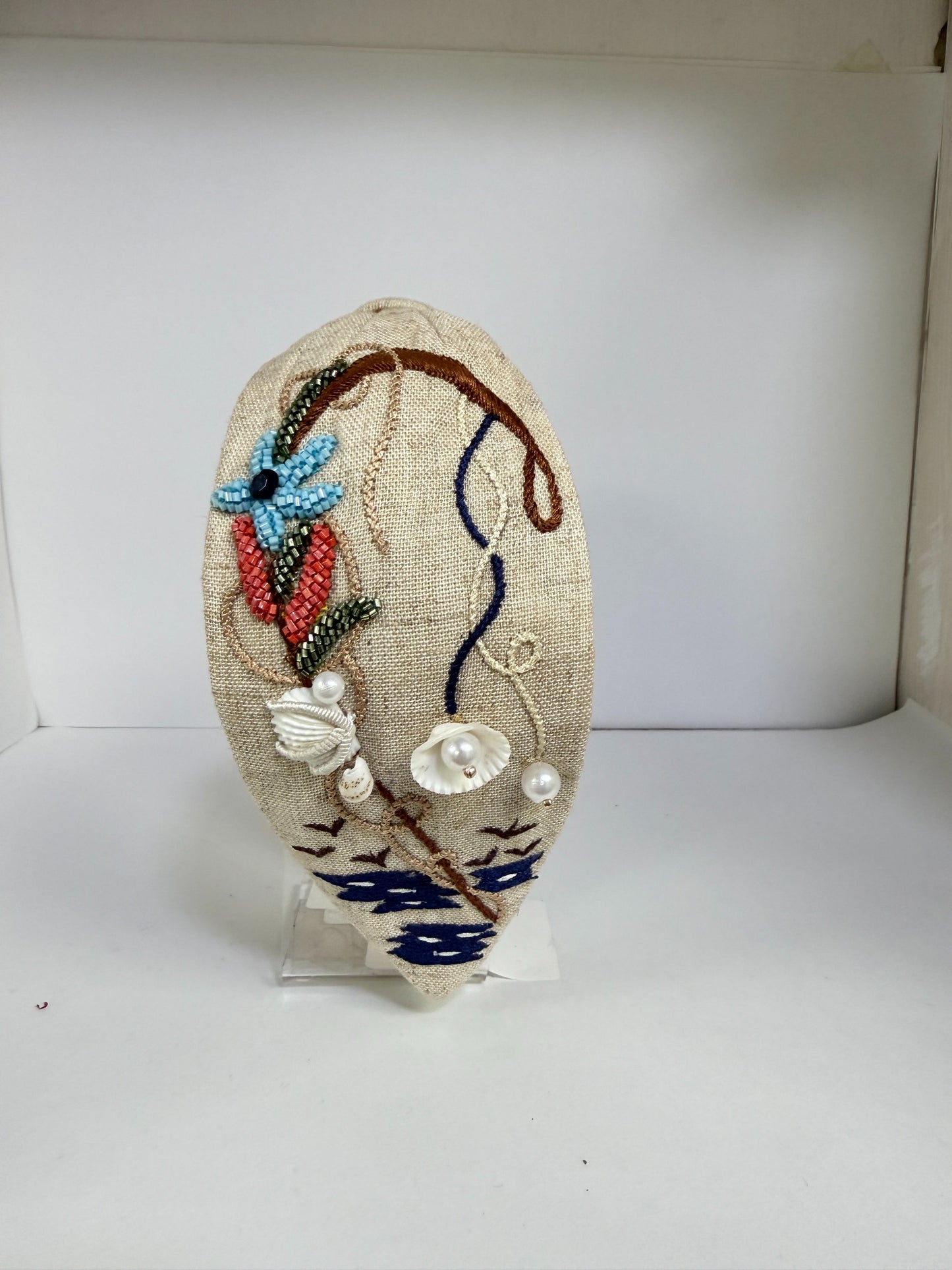 Shell Trail Knotted Headband