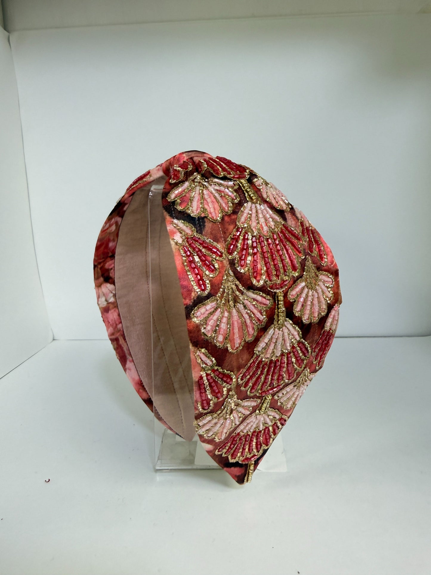 Autumn Petal Knotted Headband
