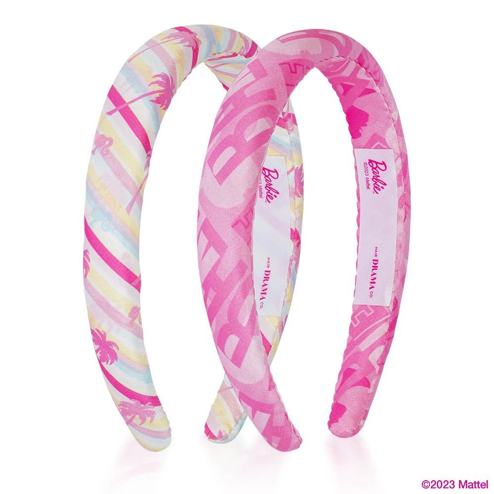 Barbie Malibu Gift Set with 2 Puff Hair Bands