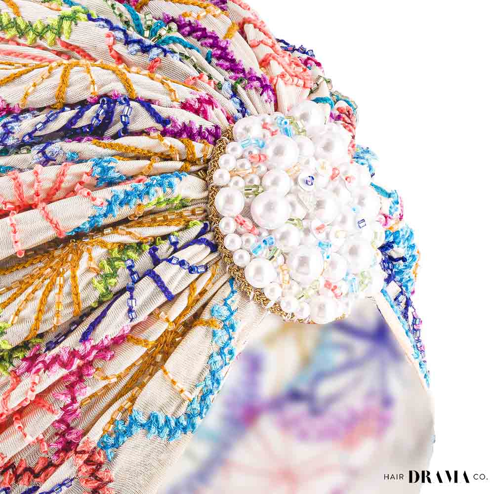 Embellished Turban - Multi